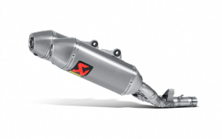 Akrapovic Slip-on Line Titanium zonder E-keur Honda CRF 250 R 2016-2017